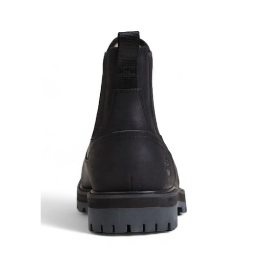 Timberland Schwarzer Nubuklederstiefel