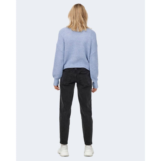 Only Blaue Marabu-Strickjacke