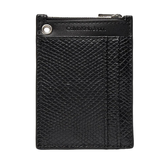 Calvin Klein Jeans Schwarzer Polyethylen-Kartenhalter