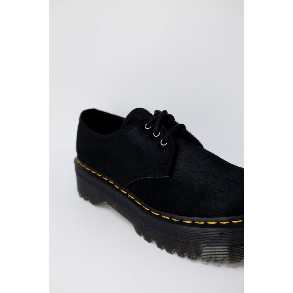 Dr. Martens Schwarzer Leder-Schnürstiefel
