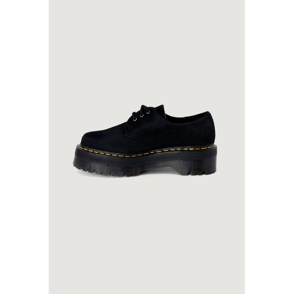 Dr. Martens Schwarzer Leder-Schnürstiefel