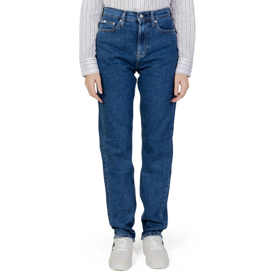 Calvin Klein Jeans Blaue Slim Fit Jeans aus Baumwolle
