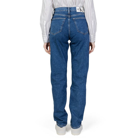 Calvin Klein Jeans Blaue Slim Fit Jeans aus Baumwolle