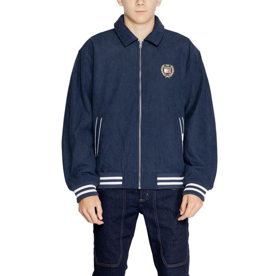 Tommy Hilfiger Jeans Blaue Jacken aus recyceltem Polyester &amp