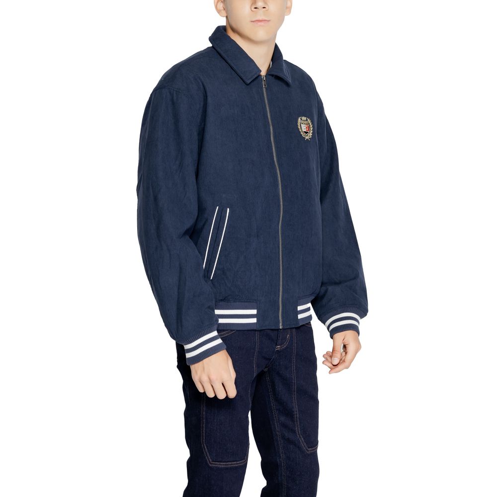 Tommy Hilfiger Jeans Blaue Jacken aus recyceltem Polyester &amp