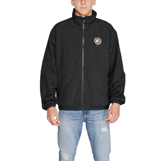 Tommy Hilfiger Jeans Schwarze Jacken aus recyceltem Polyester &amp