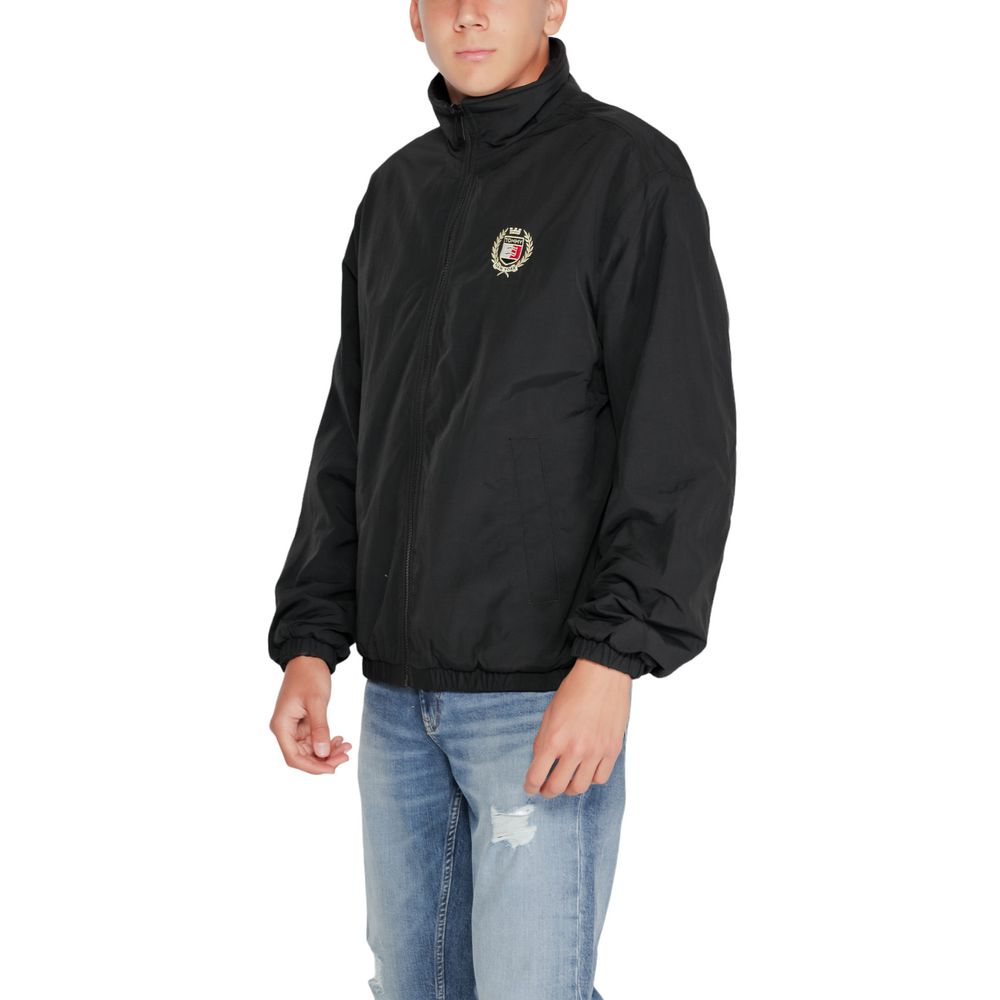 Tommy Hilfiger Jeans Schwarze Jacken aus recyceltem Polyester &amp