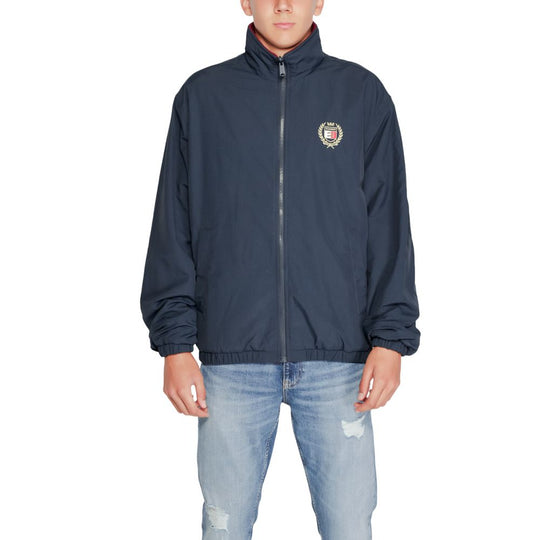 Tommy Hilfiger Jeans Blaue Jacken aus recyceltem Polyester &amp