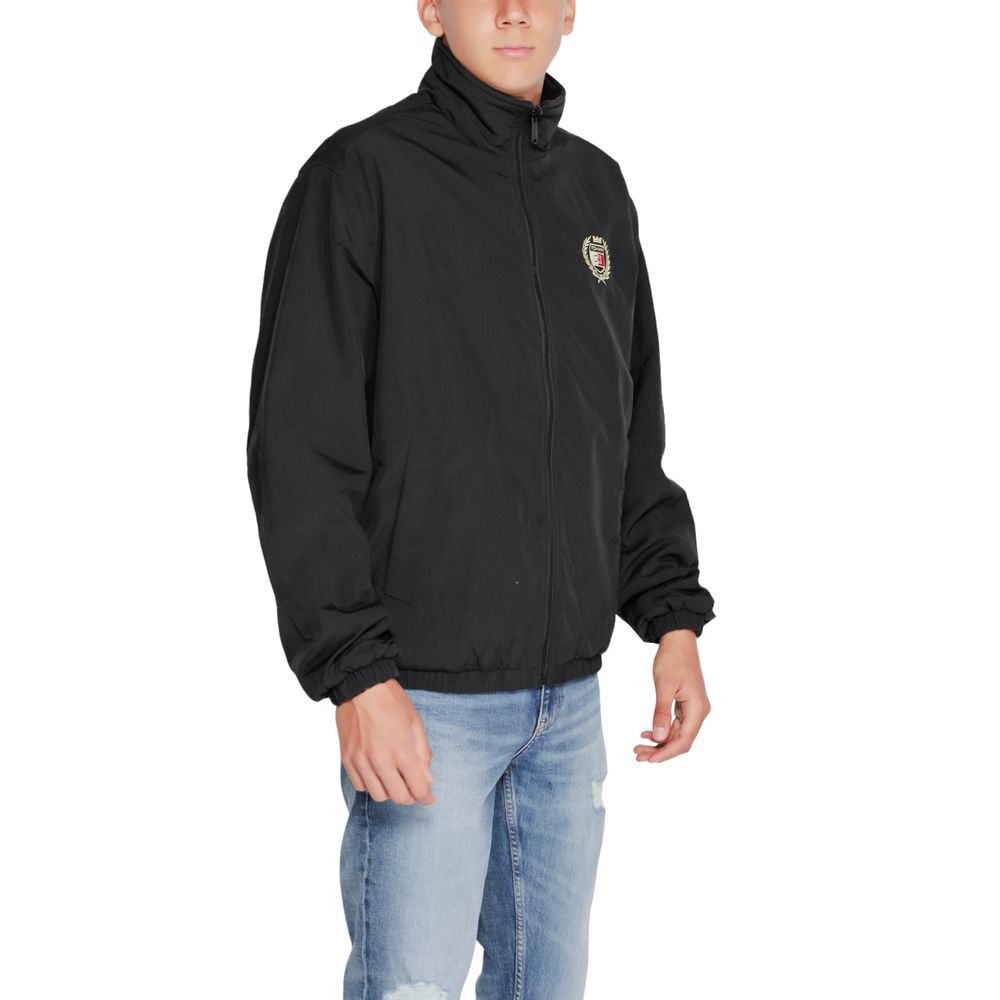 Tommy Hilfiger Jeans Schwarze Jacken aus recyceltem Polyester &amp