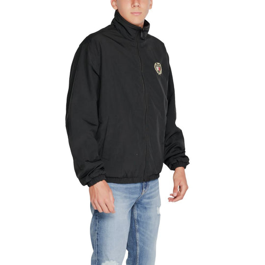 Tommy Hilfiger Jeans Schwarze Jacken aus recyceltem Polyester &amp