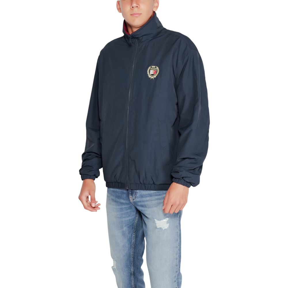 Tommy Hilfiger Jeans Blaue Jacken aus recyceltem Polyester &amp