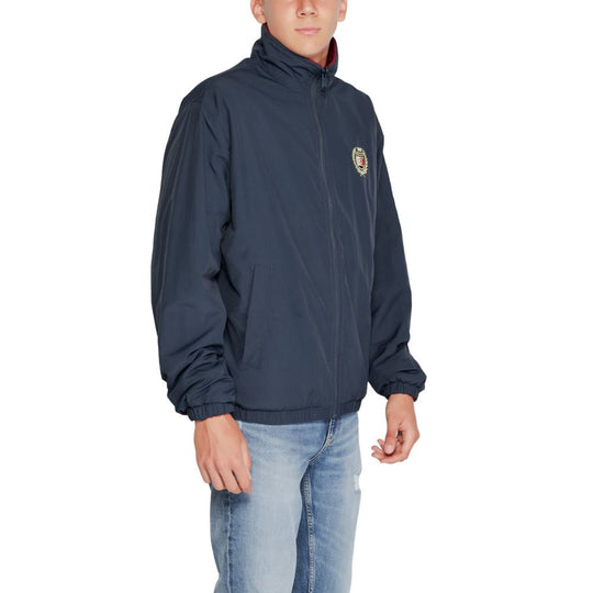 Tommy Hilfiger Jeans Blaue Jacken aus recyceltem Polyester &amp