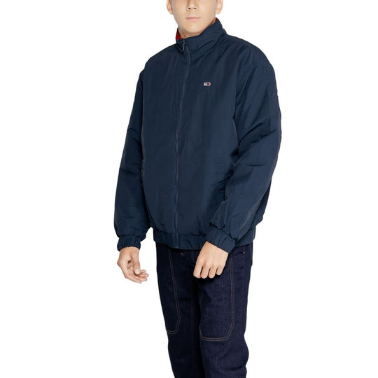 Tommy Hilfiger Jeans Blaue Polyamid-Jacken &amp