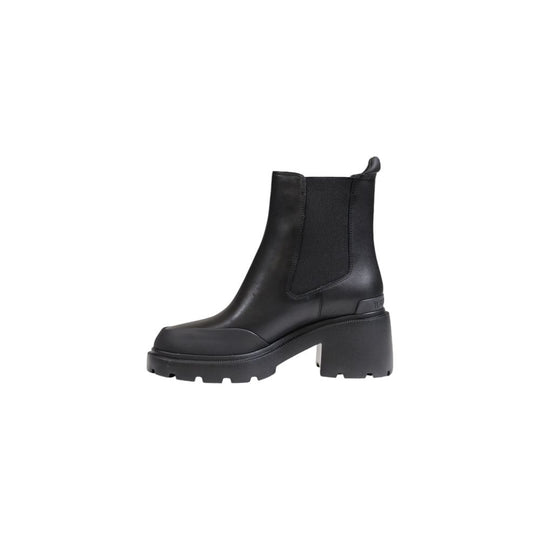 Tommy Hilfiger Jeans Schwarzes Leder Knöchel