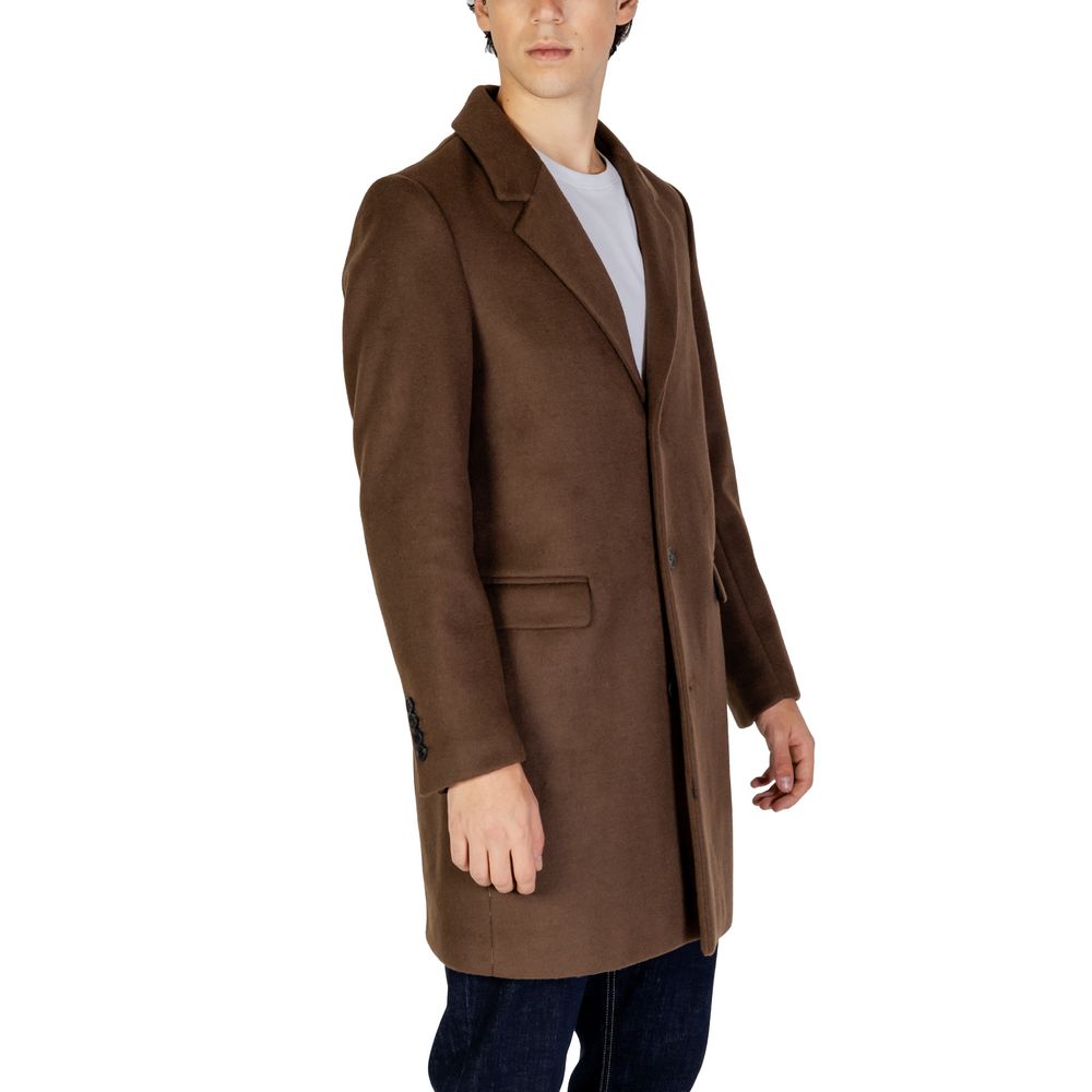 Antony Morato Braune Polyester-Jacke