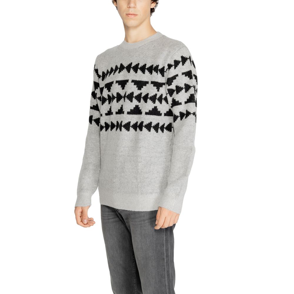 Antony Morato Grauer Pullover aus Acryl