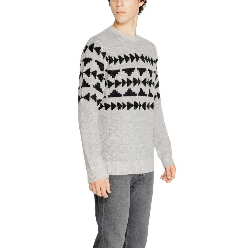 Antony Morato Grauer Pullover aus Acryl