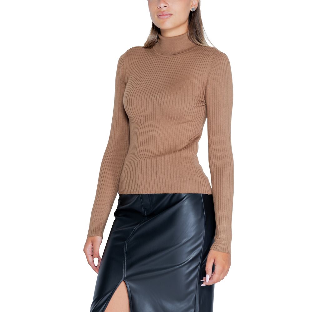 Jacqueline De Yong Braune Viskose-Oberteile & T-Shirt