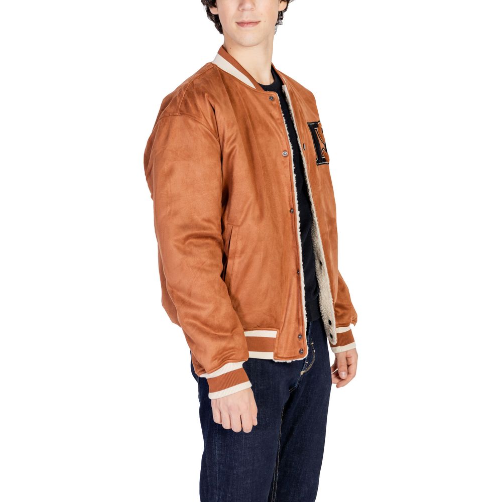 Only & Sons Braune Polyesterjacken &amp