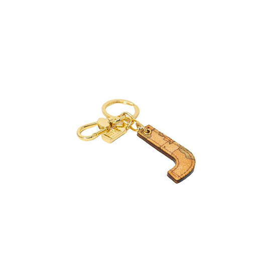 Alviero Martini Prima Classe Beige Polyethylene Keyring
