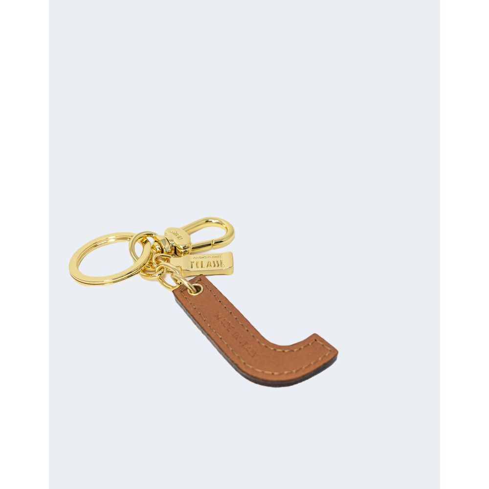 Alviero Martini Prima Classe Beige Polyethylene Keyring