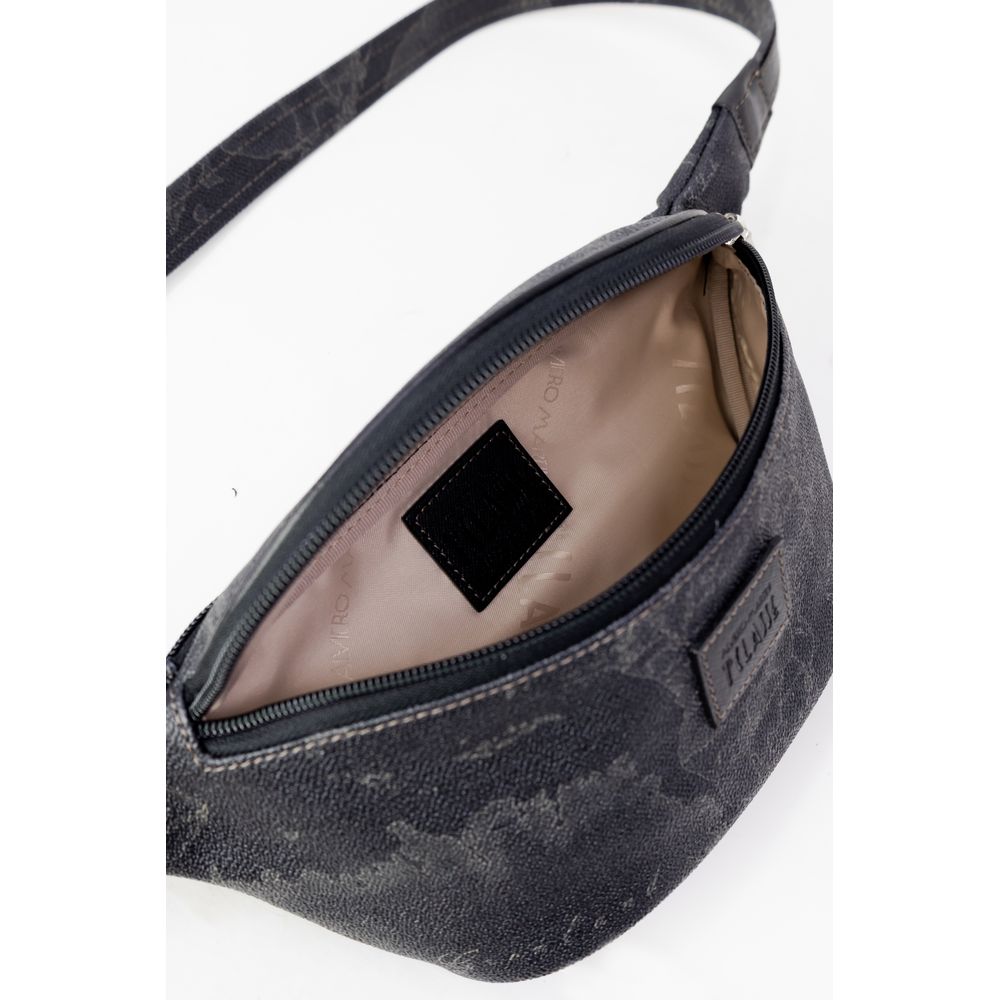 Alviero Martini Prima Classe Schwarze Polyester-Tasche