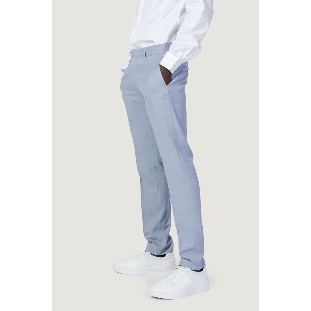 Antony Morato Blue Polyester Jeans &amp; Pants