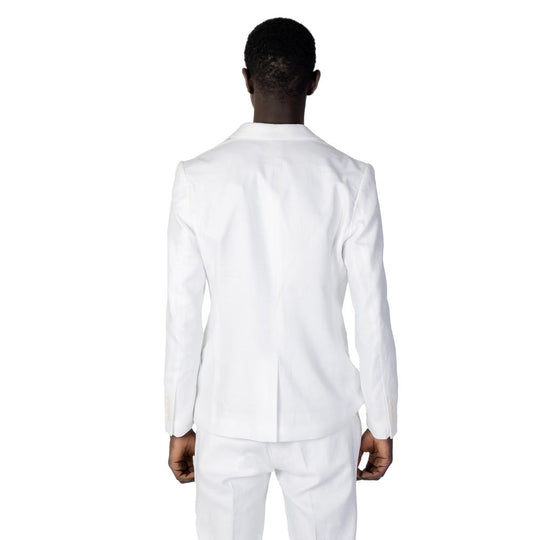 Antony Morato white linen suit