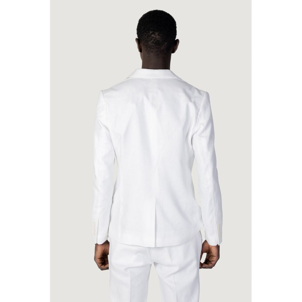 Antony Morato white linen suit