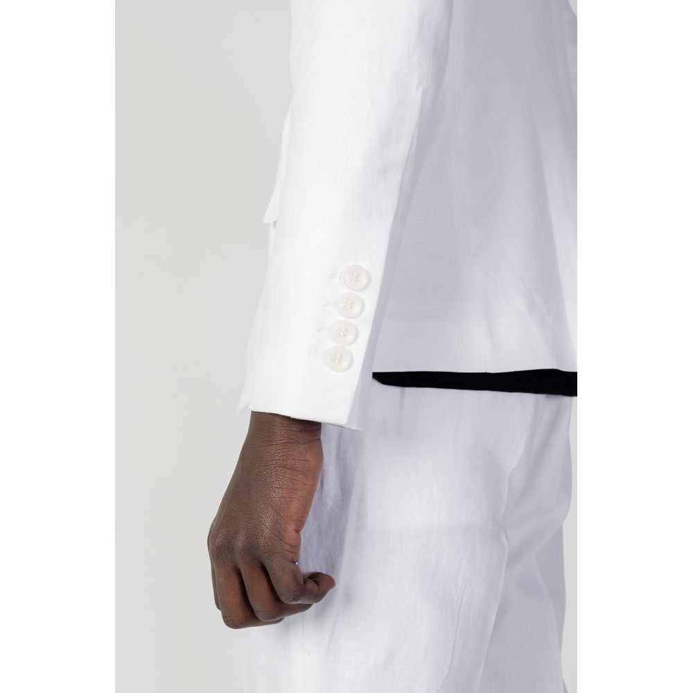 Antony Morato white linen suit