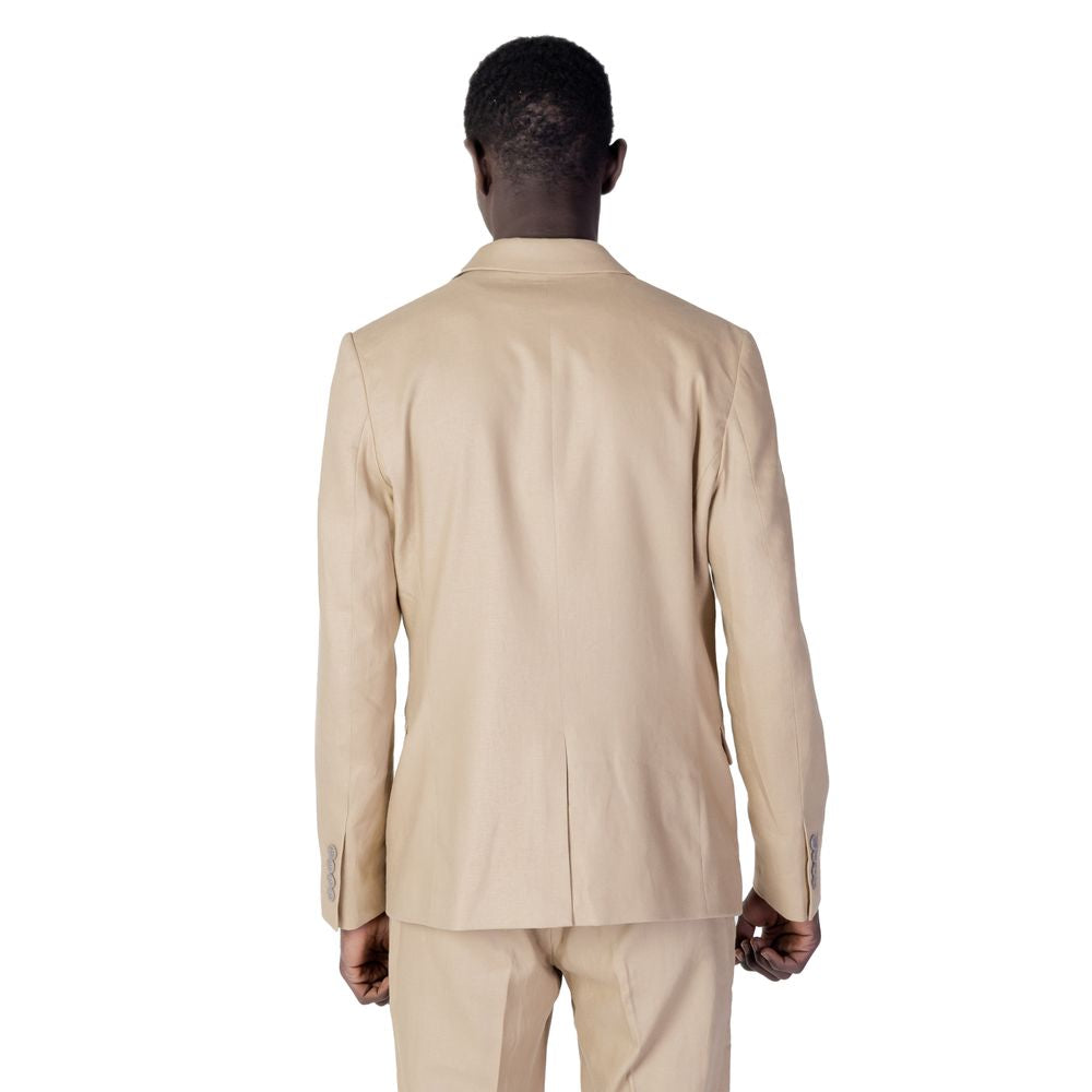 Antony Morato beige linen suit