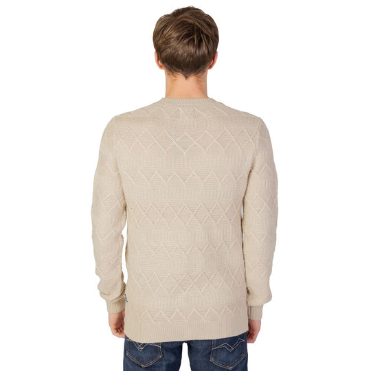Only &amp; Sons beige acrylic sweater