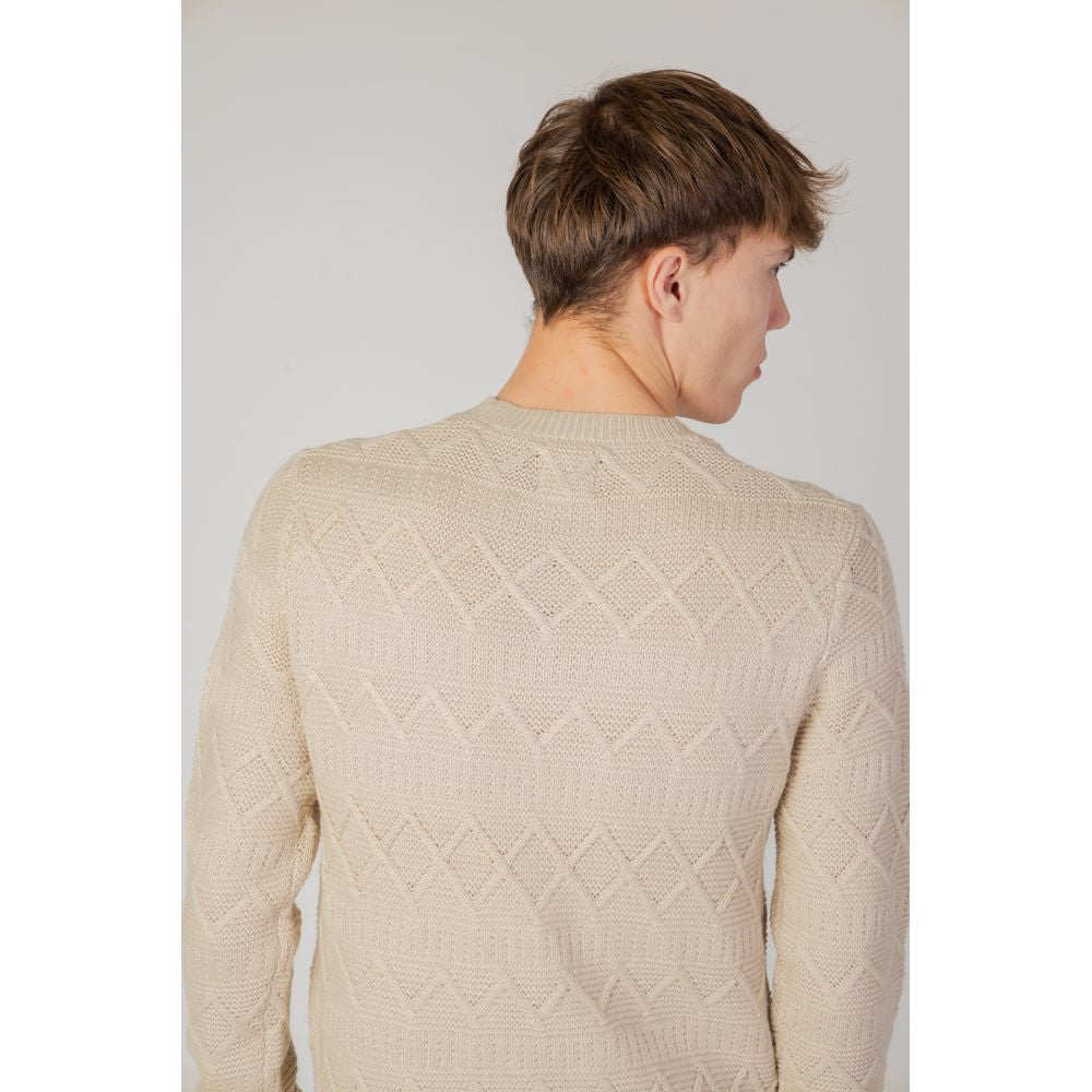 Only &amp; Sons beige acrylic sweater