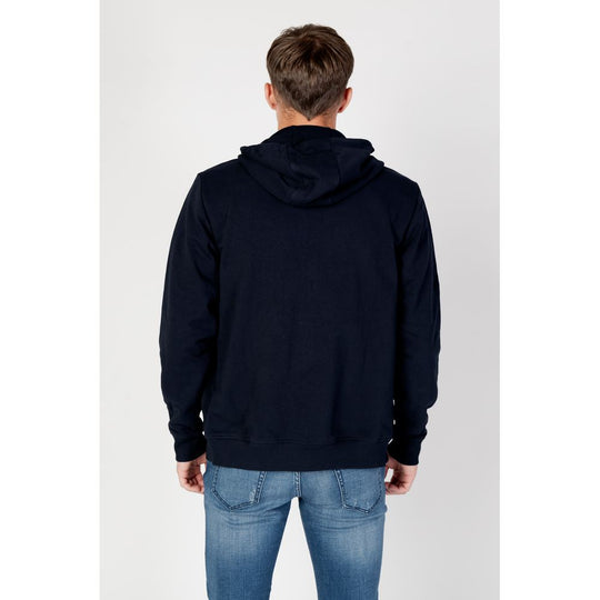 Tommy Hilfiger Jeans Hoody aus blauer Bio-Baumwolle