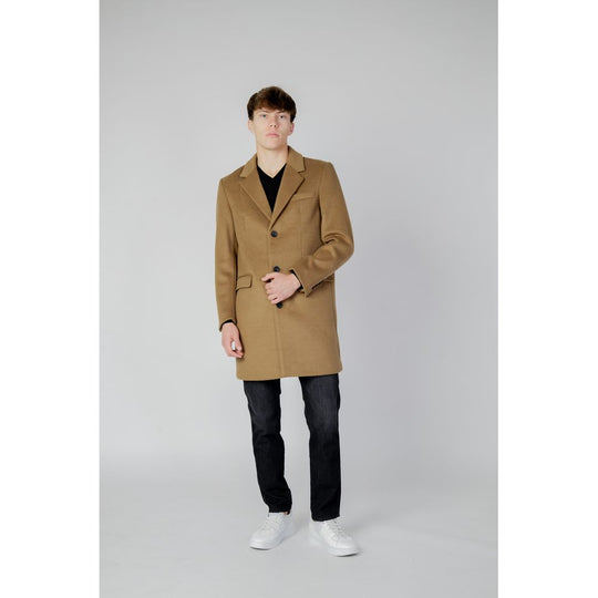 Antony Morato beige polyester jacket