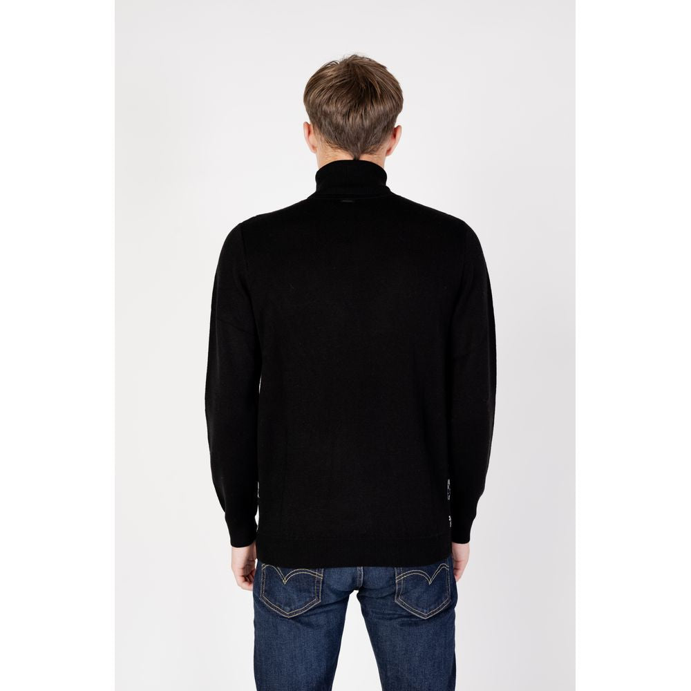 Antony Morato Schwarzer Wollpullover