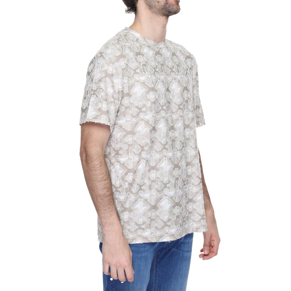 Antony Morato T-shirt in beige polyester