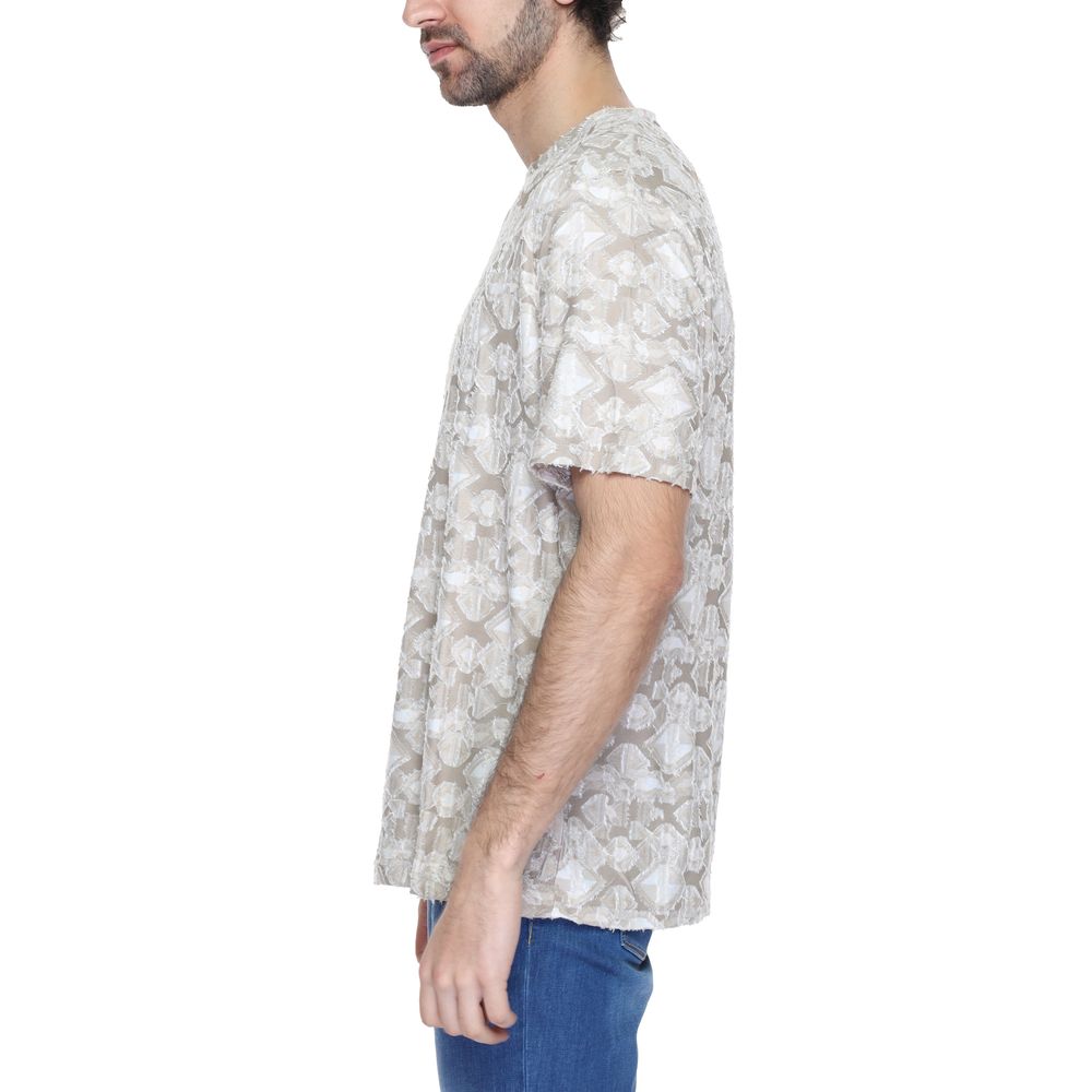 Antony Morato T-shirt in beige polyester