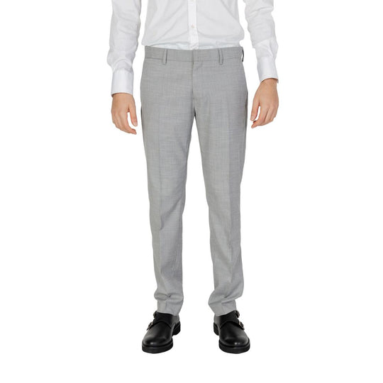 Antony Morato Grey Polyester Jeans &amp; Pants