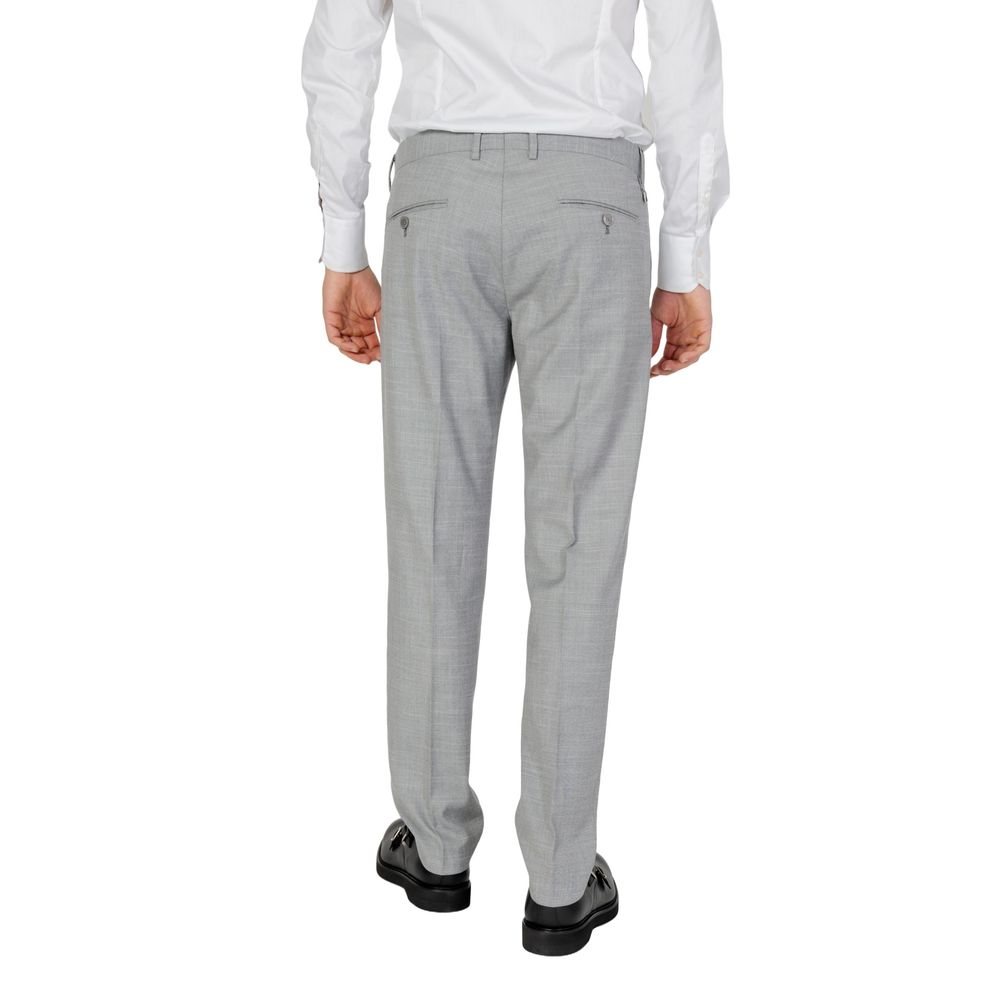 Antony Morato Grey Polyester Jeans &amp; Pants