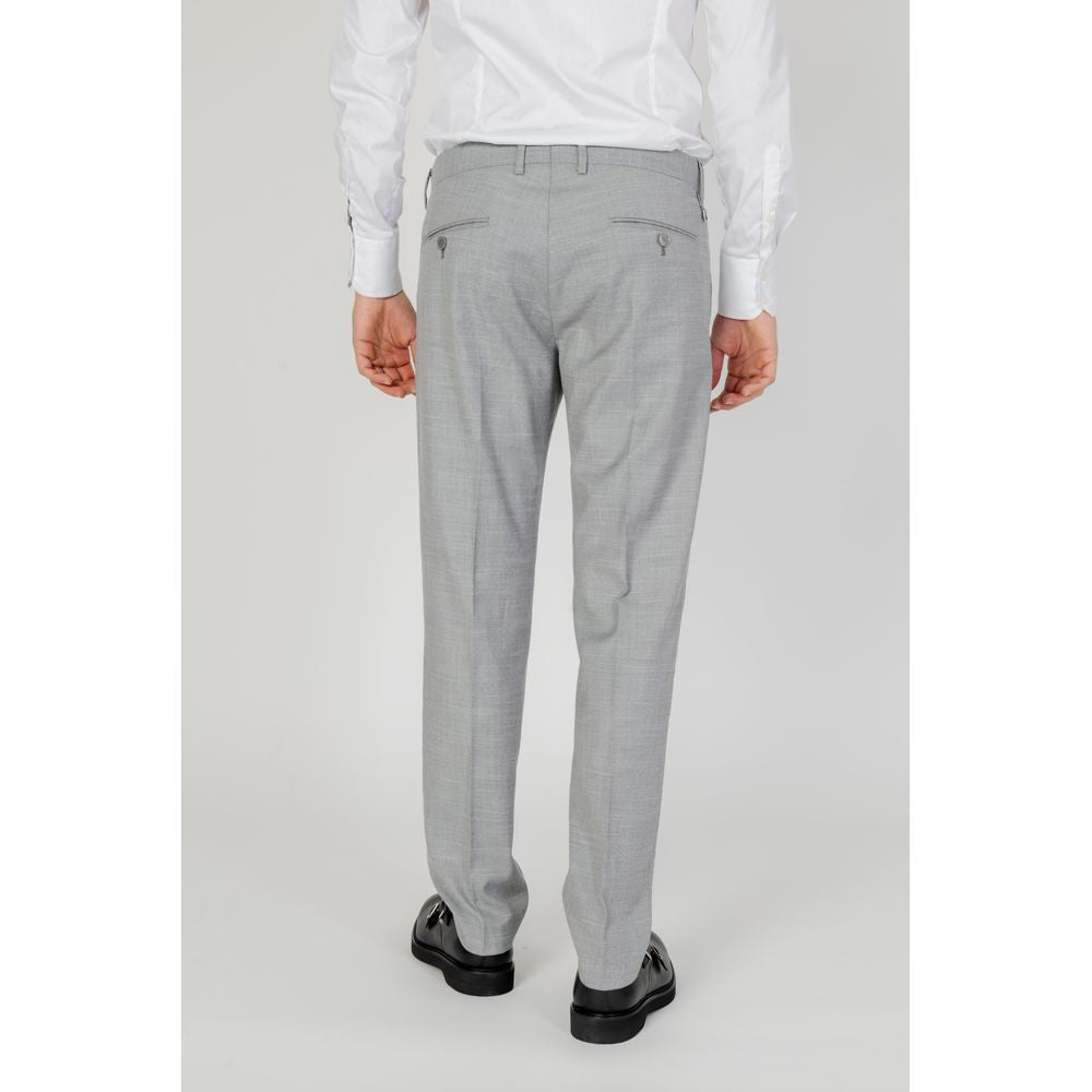 Antony Morato Grey Polyester Jeans &amp; Pants