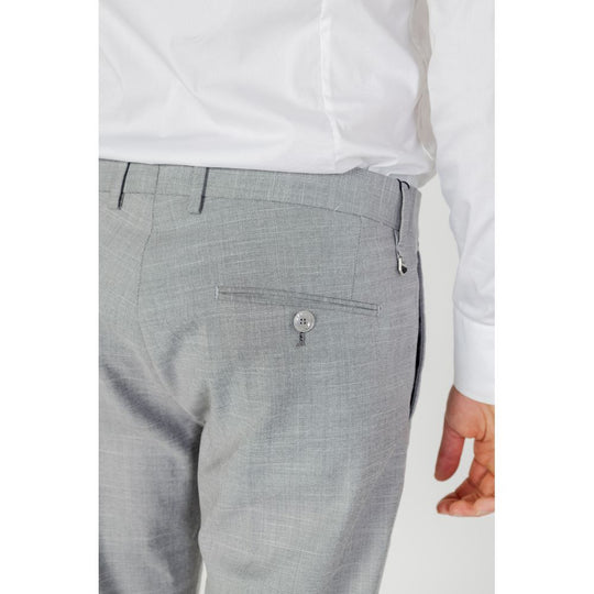 Antony Morato Grey Polyester Jeans &amp; Pants