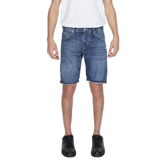 Antony Morato Blue Cotton Shorts