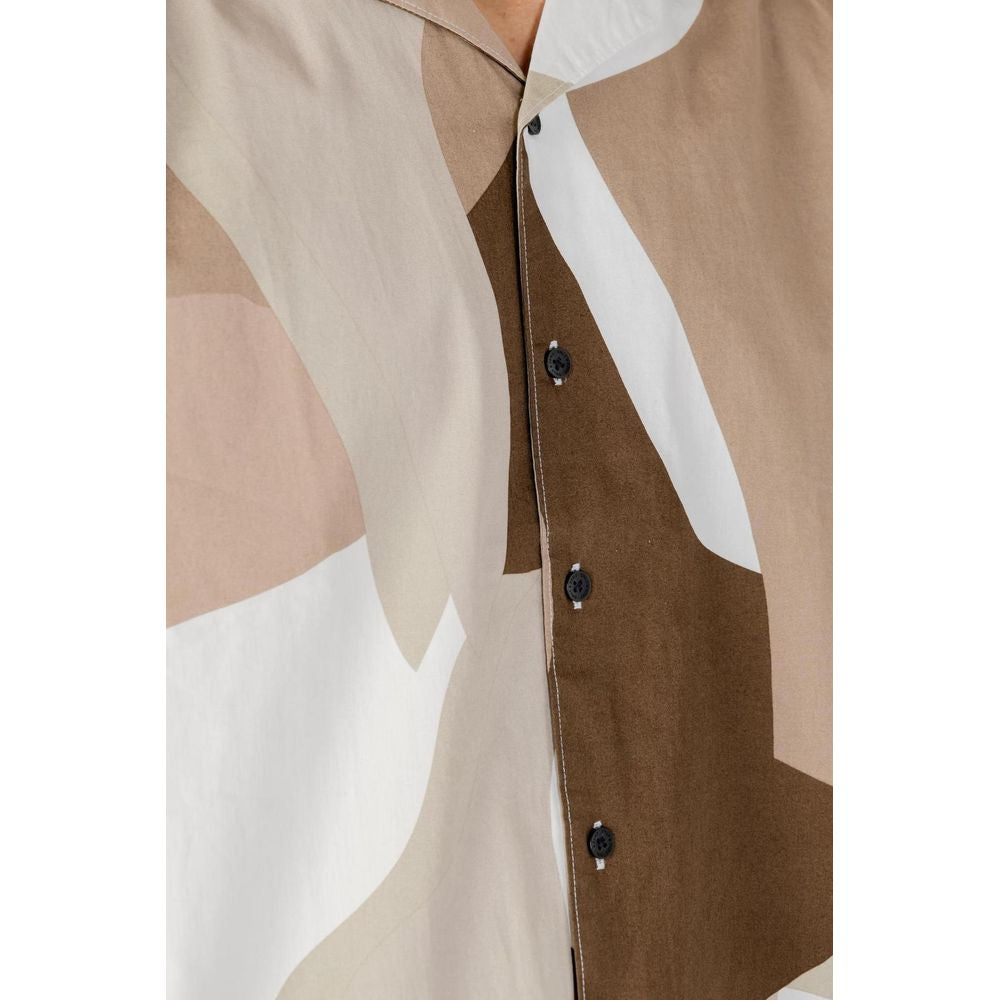 Only &amp; Sons Brown Cotton Shirt