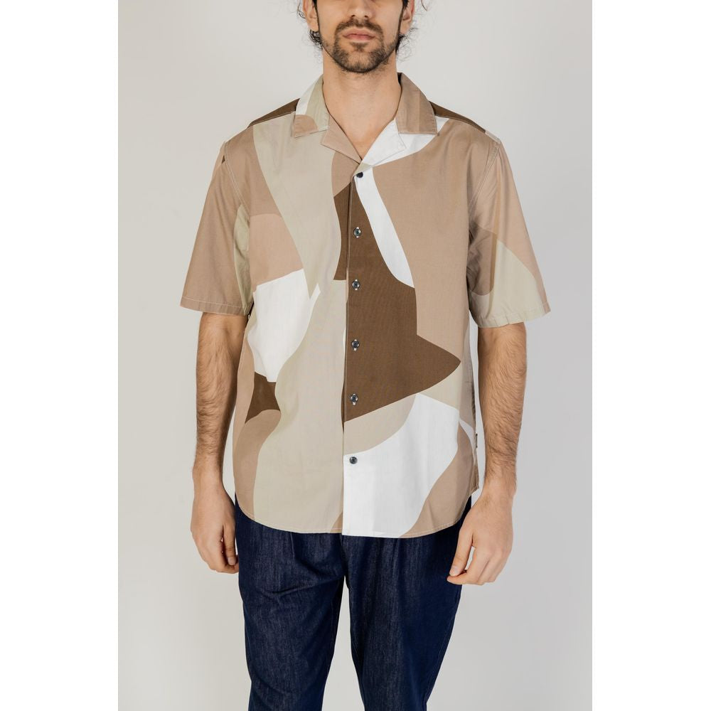 Only &amp; Sons Brown Cotton Shirt