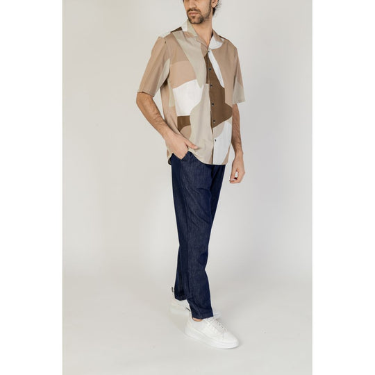 Only &amp; Sons Brown Cotton Shirt
