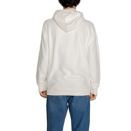 Tommy Hilfiger Jeans Weißer Baumwoll-Kapuzenpulli