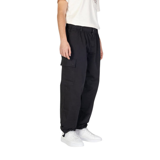 Calvin Klein Jeans Schwarze Hose aus recycelter Baumwolle