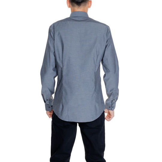 Calvin Klein Schwarzes Baumwollhemd