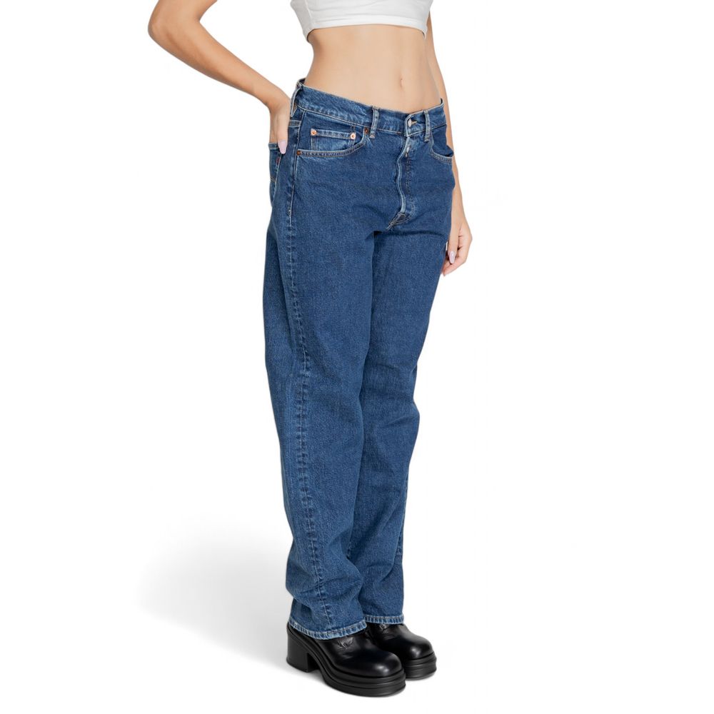 Replay Blue Cotton Jeans &amp; Pants